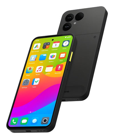 Fairphone Smartphone The (gen 6) 16CM (6.31) SIM Double Android 15 5G USB Type-c 8GB 256GB 4415MAH Black F6FPH — image 1