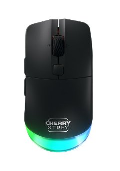 Cherry Xtrfy M50 Mouse Ergonómico Lightweight Óptico Wireless Cableado 2.4GHZ Bluetooth Black — image 1