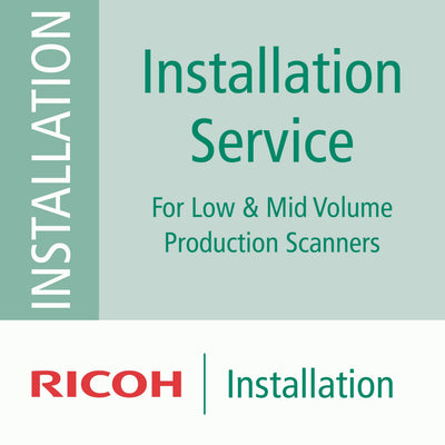 Ricoh Installation Service: For 1 Scanner — image 1