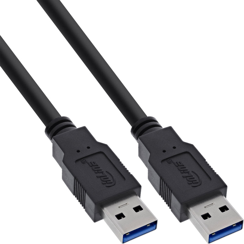 Inline USB 3.0 Cable Type a Male a Male Black 2M