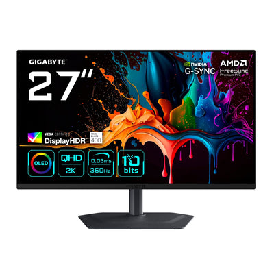 Gigabyte Gaming Monitor 27 Qd-oled MO27Q3 Ek — image 1