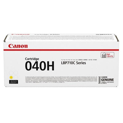 Canon Genuine Toner 040 H Yellow Imageclass LBP712CDN, I-sensys LBP710CX, LBP712CX, Satera LBP712CI — image 1