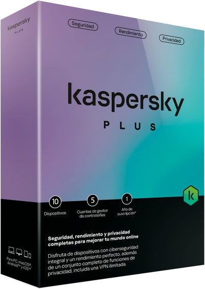 Kaspersky Antivirus Plus 10 Dispositivos 1 Year — image 1