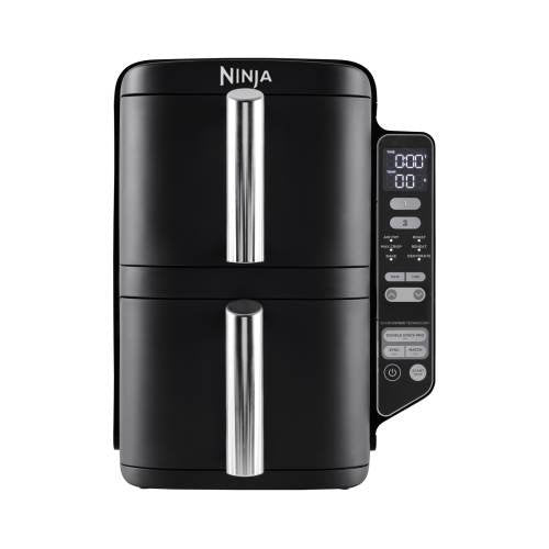 Ninja Fryer SL300EU Double 7,6 L Independiente 2470W Fryer Baja Grasa Negro