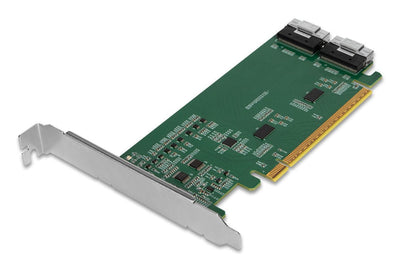 Icydock Adapter 2X Slimsas 8I To PCIE Adapter With Redriver — image 1