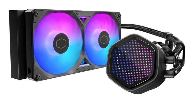 Refrigerador Liquido CPU Cooler Mamer Wak Mamerliquid 240 Atmos Ii Pixel LCD