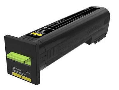 Lexmark CS820 Cartridge Toner Yellow Performance Extra Tall Retornable — image 1