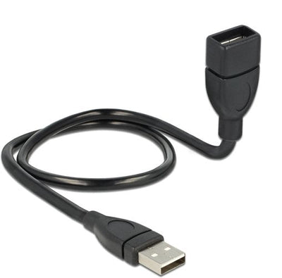 Delock 83499 USB Cable 2.0 Tipo-a Male USB 2.0 Tipo-a Female Shapecable 0,5M — image 1