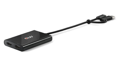 CLUB3D Adapter USB-C USB a Adapter 2x HDMI 4K@60HZ M H Retail — image 1