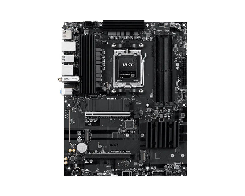MSI Motherboard Pro B850-S Evo Wi-Fi DDR5 AM5 7E97-001R Retail