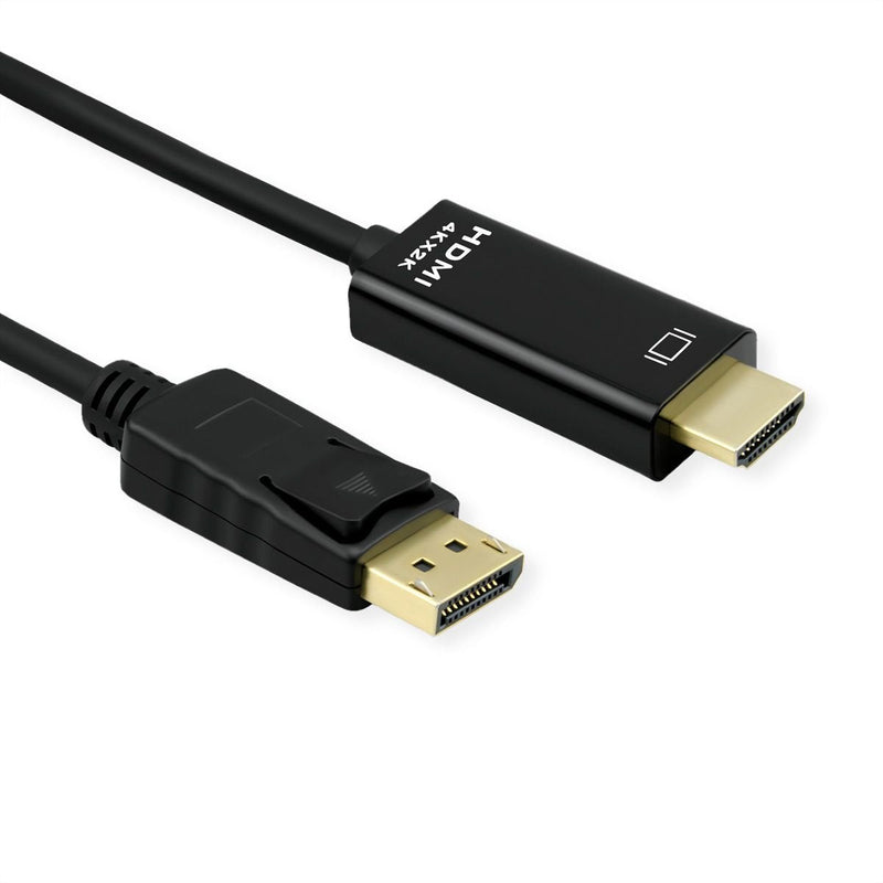Roline 11.04.5997-10 3M DisplayPort HDMI Black