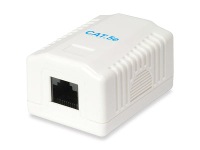 Roseta Surface Categoria 5E 1 Female RJ45 Colour White — image 1