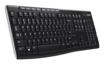 Logitech Keyboard English K270 RF Wireless QWERTY Black — image 1