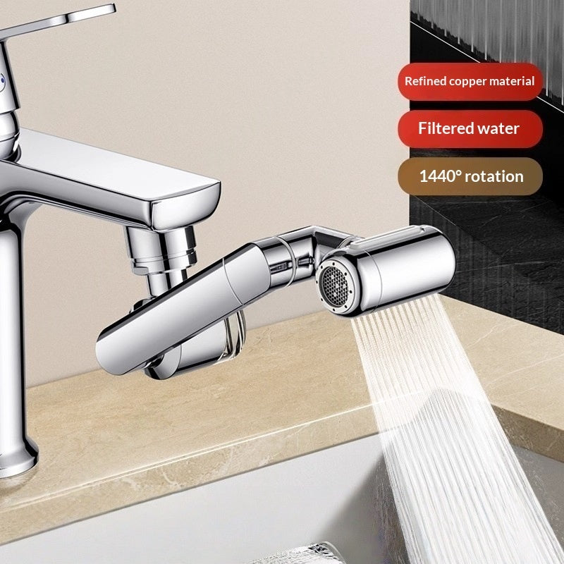 Universal Swivel Faucet For Bathroom Sink