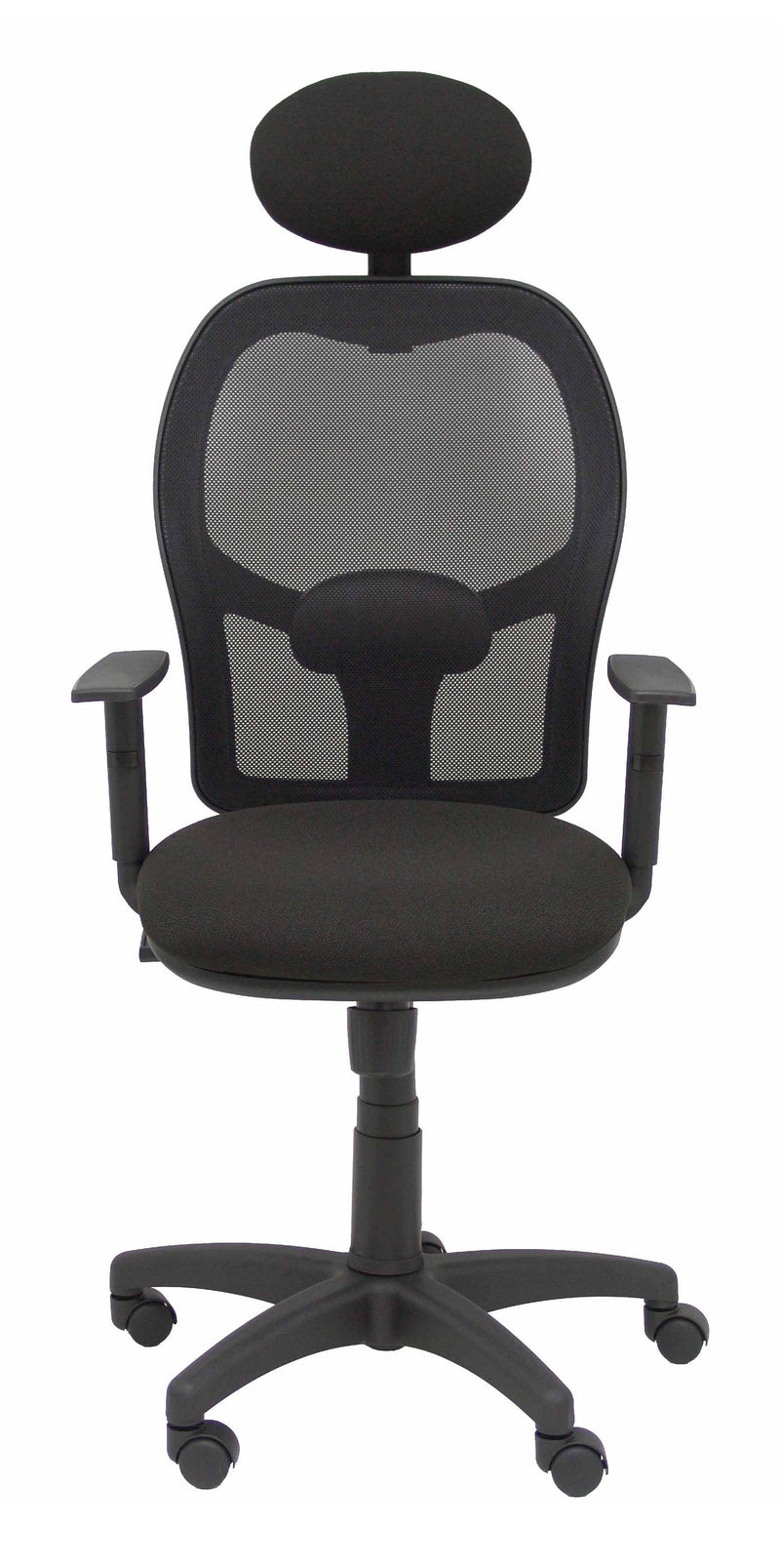 Chair Alocen Mesh Black Asiento Bali Black Arms