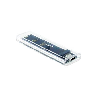 TooQ Housing External SSD M.2 Ngff/NVMe USB-C 3.1 GEN2 RGB — image 1
