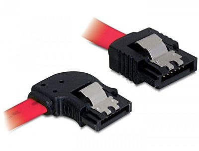 Delock Cable SATA 50CM Left/Straight Metal Network — image 1
