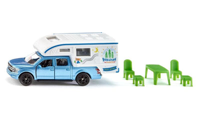 Siku Super Ford Pick-up Camper Camioneta Ford F150 — image 1