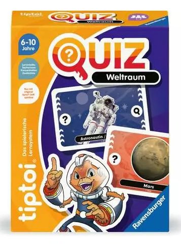 Ravensburger Tiptoi Quiz Space, Set Of Preguntas 4005556002238.0 — image 1
