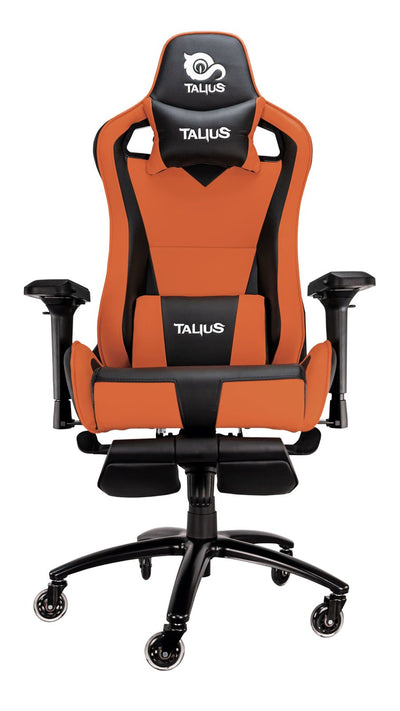 Talius Chair Caiman V2 Gaming Black/Orange Reposapies, 4D, Frog — image 1