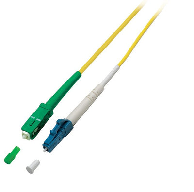 EFB Elektronik Cable O0946.10 Fibre Optic 10M Sc Lc OS2 Yellow — image 1