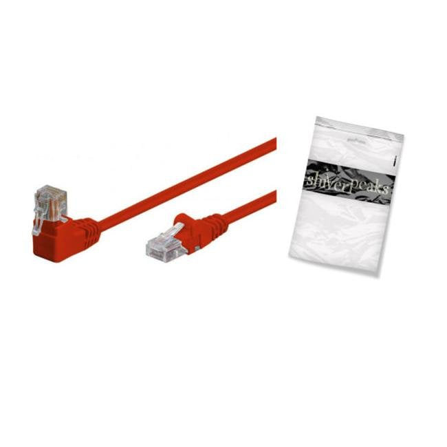 Shiverpeaks Network Cable CAT.6 S/FTP Pimf Winkel-recto Red 7,5M