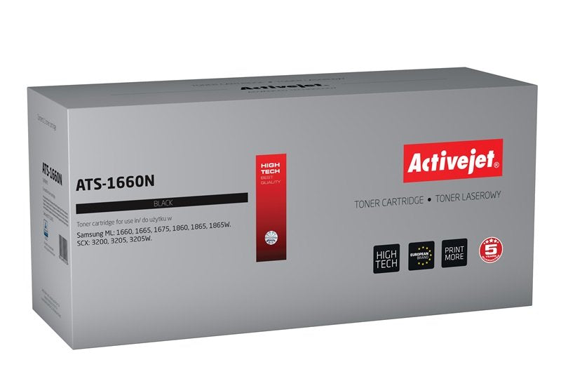 Activejet Toner ATS-1660N (reemplazo Samsung MLT-D1042S - Supreme - 1500 Páginas - Black