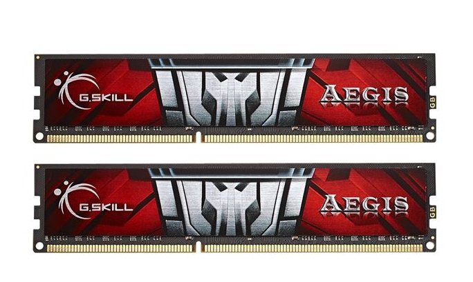 G.skill RAM DDR3 16GB PC1600 Aegis PC3-12800 2X8GB CL11