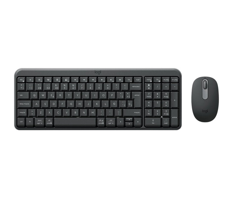 Logitech Keyboard Spanish + Mouse MK250 Bluetooth Black