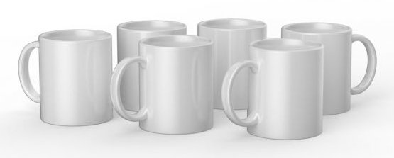 Cricut 2008942 Tazón Blanco Universal 6 Piezas