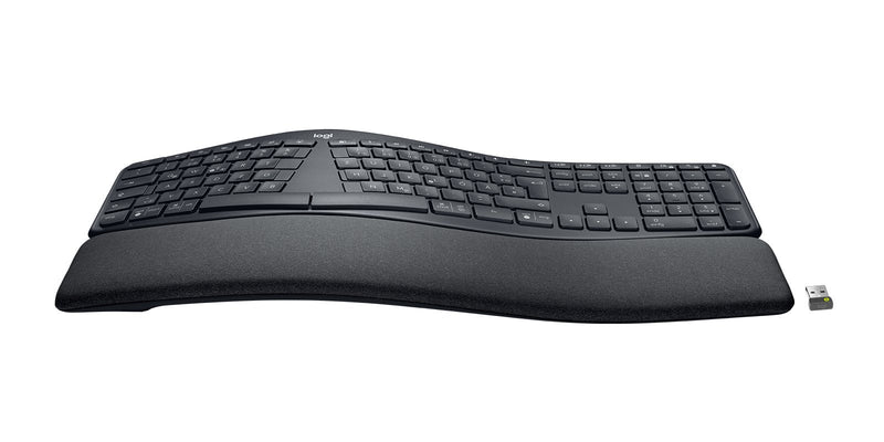 Logitech Keyboard German Ergo K860 For Business Bluetooth Graphite