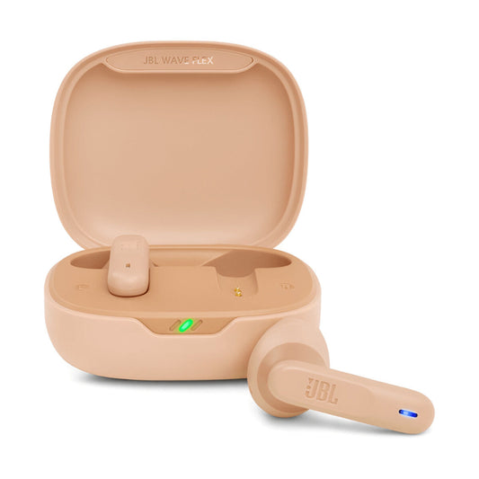 Jbl Bluetooth Headphones Jbl Wave Flex Beige