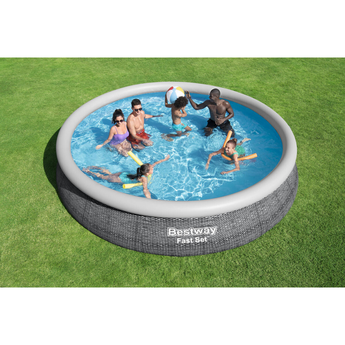 Bestway Inflatable Pool Bestway Grey 9677 L 457 X 84 Cm