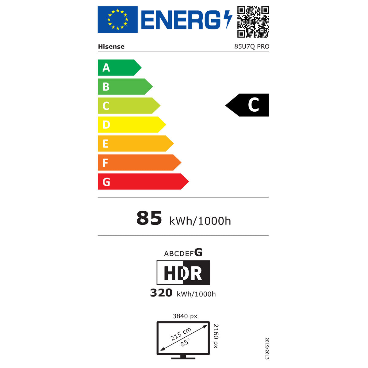 Hisense Smart Tv Hisense 85U7Q Pro 85" 4K Ultra Hd Led Hdr