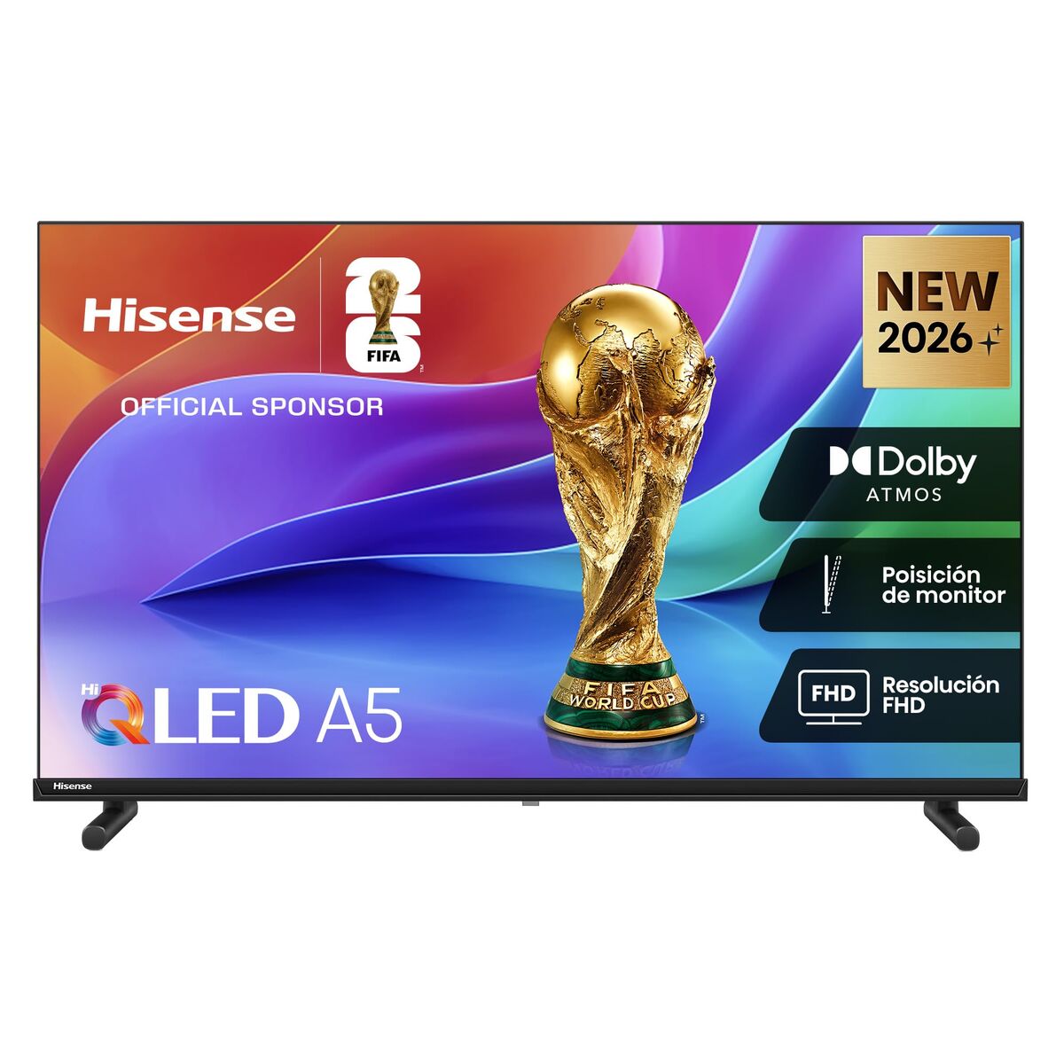 Hisense Smart Tv Hisense 40A5S 1920 X 1080 Px 40" Hdr Full Hd Dolby Atmos Qled