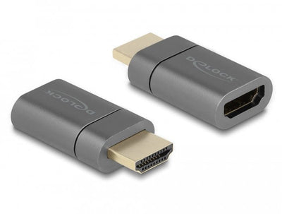 Delock Adapter HDMI Male a Female 8K 60 HZ Magnetic — image 1