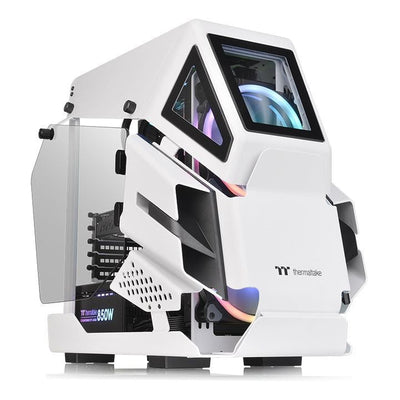 PC Case Deepcool Tower M-atx Ah T200 White 2XCRISTAL Tempered CA-1R4-00S6WN-00 — image 1