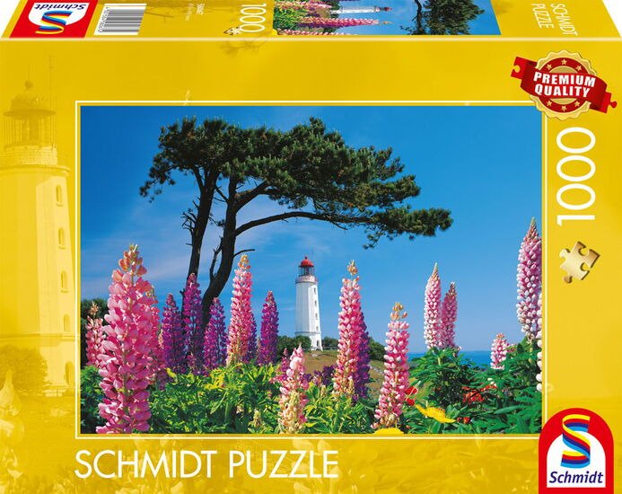 Schmidt Juegos Leuchtturm Dornbusch, Hiddensee 1000 Pieces 58067