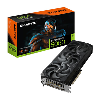Gigabyte Graphics Card VGA NVIDIA Rtx 5080 WF3OC 16GB — image 1