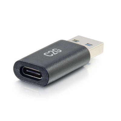 C2G USB C To USB Adapter Superspeed USB Adapter 5Gbps F/M Adapter USB USB-C (h) Reversible a USB Type a (m) US — image 1