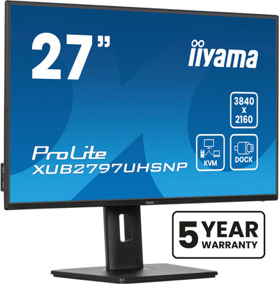 Iiyama Monitor 27 Pl XUB2797UHSNP-B1 UHD IPS 100HZ — image 1