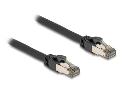 Delock 80243 Network Cable RJ45 CAT.6A U/FTP Ultraflexible With Cover Metálica Indoor 5M, Black — image 1
