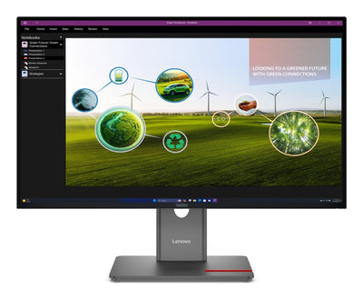 Lenovo Monitor 27 Thinkvision P27Q-40 2K QHD HDMI DP Hub — image 1