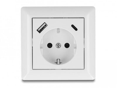 Delock Socket Empotrada With 2 Ports Charging Usb, 1 X USB Type a — image 1