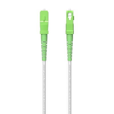 Aisens Cable Fibre Optic G657A2 3.0 9/125 Smf Simplex Cpr Dca Lszh - Sc/Apc-sc/Apc - 100M - White — image 1