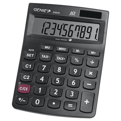 Genie 205 Md Calculator Desk Calculator Básica Black — image 1