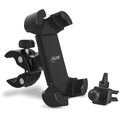Inline One Click Easy 3 Drive & Ride Set With Clamp Universal And Clip Grille Ventilación — image 1