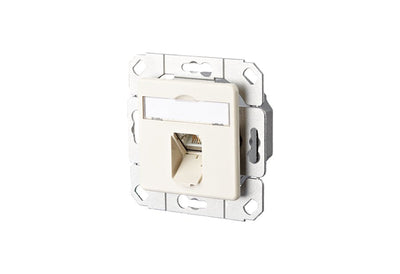 Box Of Conexiones Btr ISO / IEC CAT.6A E-dat 1 Port Upk White Puro — image 1