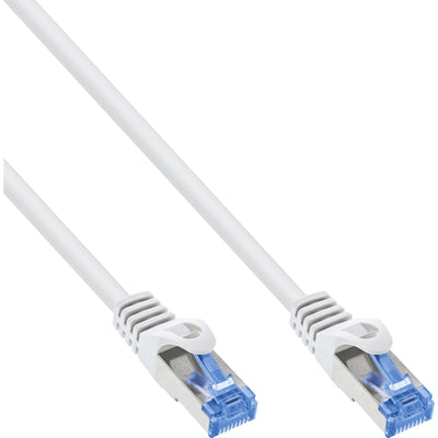 Inline® Patch Cable CAT.6A, S/FTP, Tpe (lszh), Cca, White, 5M — image 1