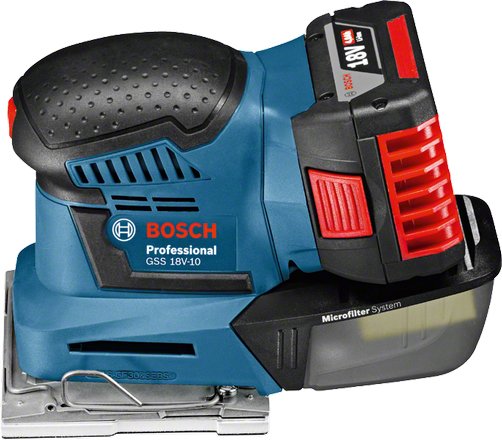 Bosch Gss 18V-10 Lijadora Laptop